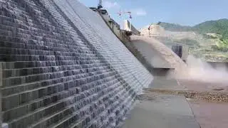 We Build Our Personal Hydroelectric Dam #minidam #dam #hydro #MiniDamConstruction #electericdam