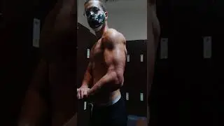 hairy abs teen muscle flex