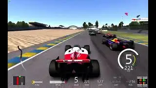 Ayrton Senna contra tds em Le mans Vector Race