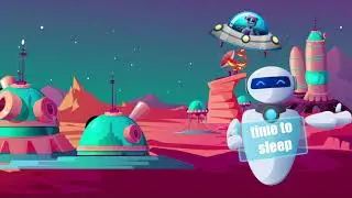 Sleep is recharging Wally robot - Сон это подзарядка робота Валли