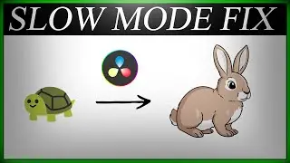 How to turn Slow Mode Videos into Normal Speed with DaVinci Resolve