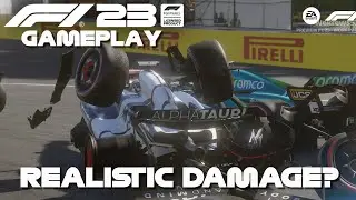 F1 23 Gameplay: Does the F1 23 Game Have REALISTIC Damage?