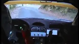 Janusz Kulig - Peugeot 206 WRC Onboard / Antibes Rally 2002