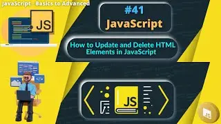 #41 How to Replace and Remove HTML Elements in JavaScript 
