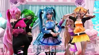 [MMD] Miku.IA.Luka.Rin.Gumi -  Rookie  [4KUHD60FPS]