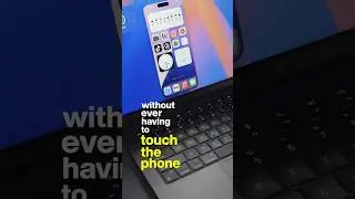 CONTROL the iPhone from your Mac!…