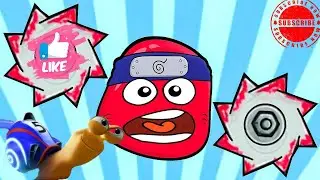 RED BALL NINJA saves the princess  Cartoon GAME Red Ball Hero Ninja 4
