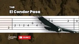 Tab  El Condor Pasa - Tablatura fácil - Tutorial