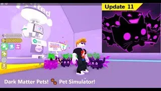 Темные материи Домашние животные! 🐾 Симулятор для домашних животных! Dark Matter Pets! | Roblox