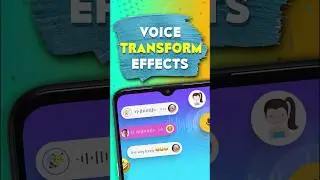 Change Your Voice in Different Effects #shorts #shortsvideo