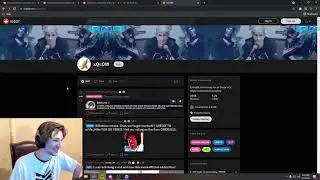 XQC reacting to Sykkuno's WILD stream title.