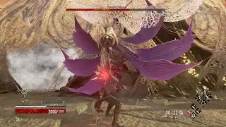CODE VEIN - Butterfly of Delirium Boss Fight | NO DAMAGE, SOLO | ZHONG LI (GENSHIN IMPACT) 