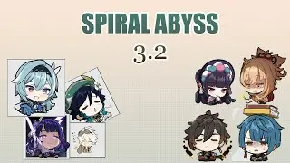 Spiral Abyss 12 Floor 3.2 C0 Eula R1 The Unforged and C0 Yoimiya R5 Rust |  9STAR
