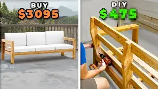 Build Outdoor Furniture & Save Money.