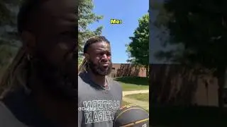 Playing Basketball With The Boys 