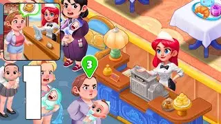 Happy Diner Story - Gameplay walkthrough Part 1 (Android, iOS) #gameplay #simulator
