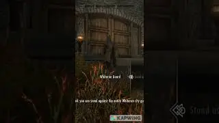 Speech 100. Intimidating Whiterun Gate Guard. Skyrim Anniversary Edition