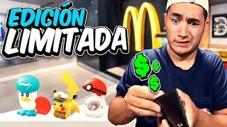 Compre TODA la NUEVA COLECCION de POKEMON en el MCDONALD de JAPON