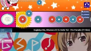 osu!taiko - Kugimiya Rie, Kitamura Eri & Horie Yui - Pre-Parade Played by xWillxt