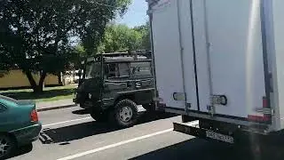 Крутая техника на улицах города