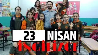 23 Nisan Çocuk Bayramı İngilizce şarkı gösterisi - 