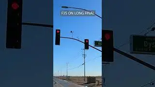 F35s ON LONG FINAL #f35lightning #militaryplanes #shorts