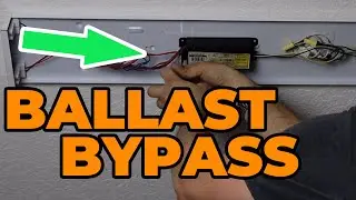 Flourescent to LED Conversion (Ballast Bypass)