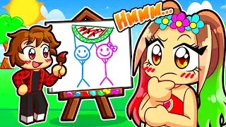 Bella Plays GUESS THE DRAWING With June!