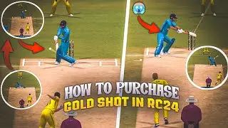 How To Purchase Gold Shot in Real Cricket 2024 🏏 😱 Unbelievable Powerful Shots 😱