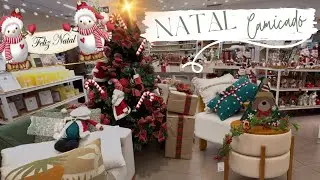 DECORAÇÕES DE NATAL LINDAS NA CAMICADO E AMERICANAS #natal2024 #arvoredenatal #christmastree