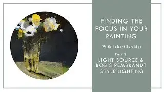 Oil Painting - Light Source and Rembrandt-Style Lighting Technique