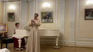 П.И. Чайковский «Горними тихо летела душа небесами» исп. Анастасия Череповская