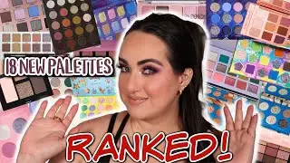 18 NEW PALETTES RANKED FROM WORST TO BEST! *Spring & Summer 2024 Palettes Ranked*