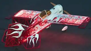 DIY  balsa 3D rc plane  (addiction by precision aerobatic)