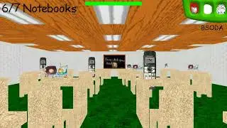 Gotta sweep swapped basics remastered - character swap (WITHOUT RUNNING) - Baldi's basics mod