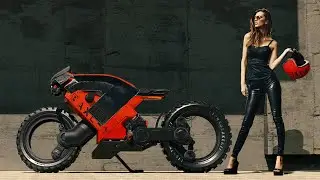 Hubless Electric Motorcycle 🏍