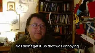 A simple video of a sad man complaining about stuff at the end of the day