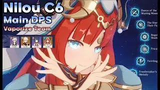 Nilou C6 Main DPS 3.1 Spiral Abyss Speedrun continuous 41s