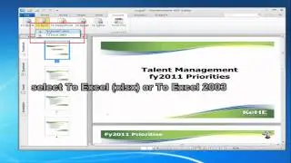 How to Export PDF to Excel