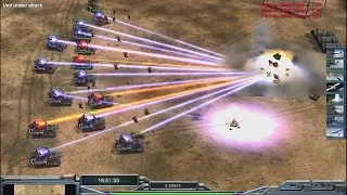 Generals Zero Hour Mod Project Raptor USA Laser 1 VS 7