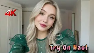 4K Trendy Shein Try-On Haul 2025 | Micro Bikini & Transparent Dress Fashion Trend | Lingerie 2025