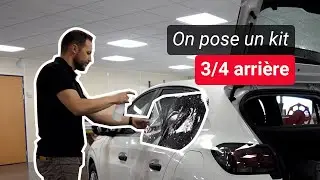 Comment appliquer sur sa voiture un kit vitres teintées pour les vitrages arrières ? #auto #confort