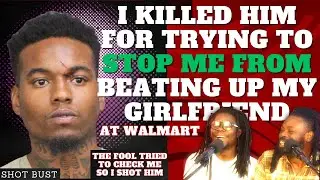MAN DIES IN THE PRESENCE OF HIS WIFE & KID WHILE SAVING ANOTHER WOMAN from her boyfriend at Walmart.