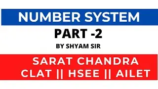 Number system: Number system class by Shyam sir (Part-2)