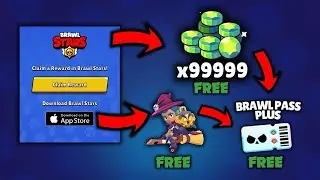 FREE REWARDS FROM LINK & QR CODE🤩How to get FREE GIFTS on Brawl Stars!🎁
