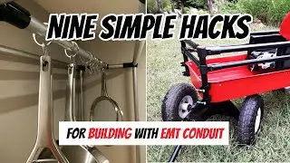 9 DIY Pipe Building Hacks For EMT Conduit | Maker Pipe Tips and Tricks
