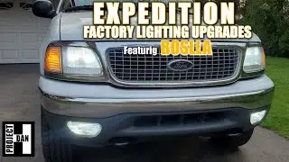 FORD EXPEDITION FACTORY FOG LIGHTS AND LED BULB UPGRADES featuring BOSLLA