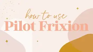 Transfer Your Embroidery Pattern with a Pilot Frixion Heat Erase Pen - Learn Embroidery Basics