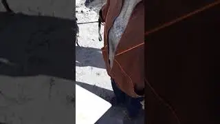 Замеры утеплителя на теплотрассе Интернационалистов 6 часть 2-я