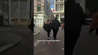 We went to the Red Light District 🤫